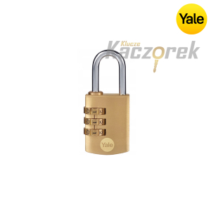Yale 900 - Y150B/22 - mosazný visací zámek - blistr